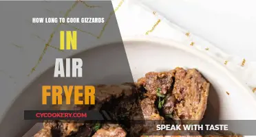 Crispy, Tasty Gizzards: Air Fryer Cooking Time Guide