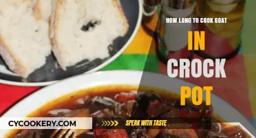 Goat Stew: Crock Pot Cooking Time and Techniques