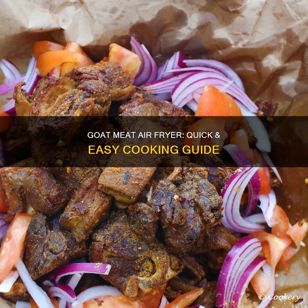 how long to cook goat meat in air fryer