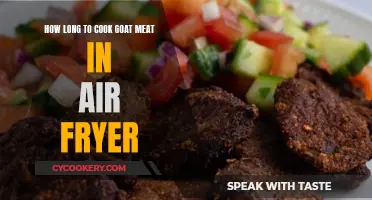 Goat Meat: Air Fryer Cooking Time and Tips