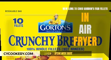 Air Fryer Fish: Gordon's Fillets, Perfectly Cooked