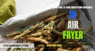 Air Fryer Green Bean Casserole: Quick Cooking Time