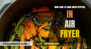 Crispy Green Peppers: Air Fryer Cooking Time Guide