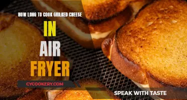 Air-Fryer Grilled Cheese: Perfect Timing for Melty Goodness