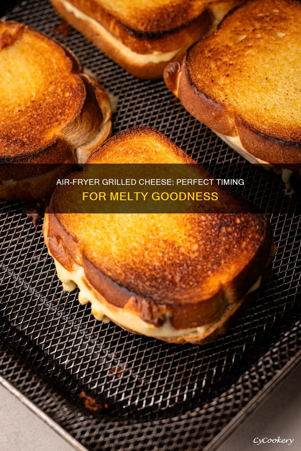 how long to cook grilked cheese in air fryer
