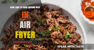 Air Fryer Ground Beef: Perfectly Cooked in Minutes!