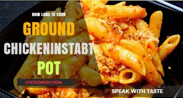 Instant Pot Ground Chicken: Cooking Time Perfection