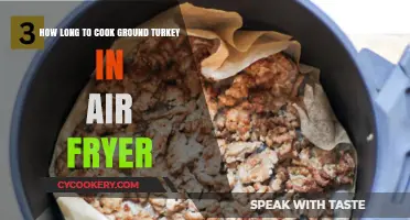 Ground Turkey Air Fryer: Quick and Easy Cooking Times