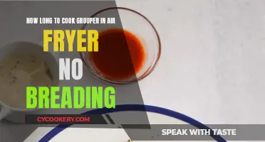 Air Fryer Grouper: The Perfect Cooking Time