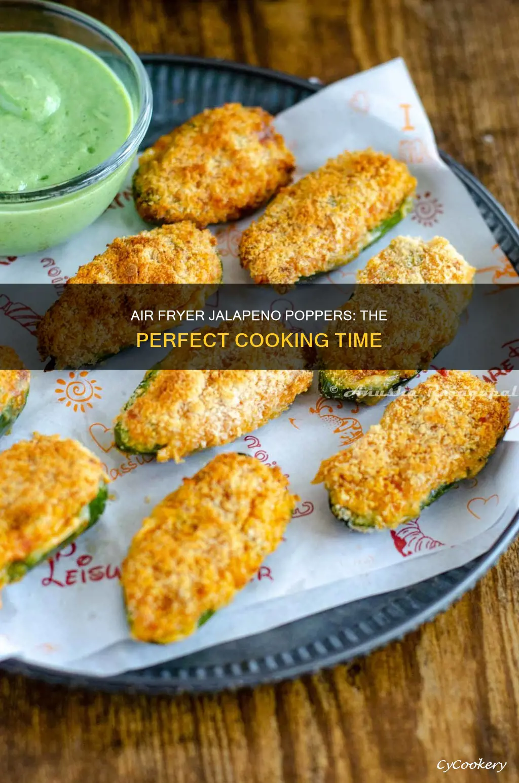 how long to cook halapeno poopers in air fryer