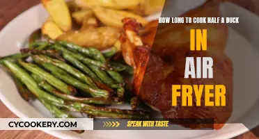 Crispy Duck Delight: Air Fryer Cooking Time for Half a Duck