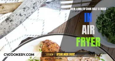 Air-Frying a Half Duck: How Long Does It Take?