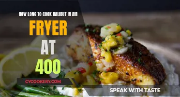 Air-Fried Halibut: Cooking Time Perfection at 400