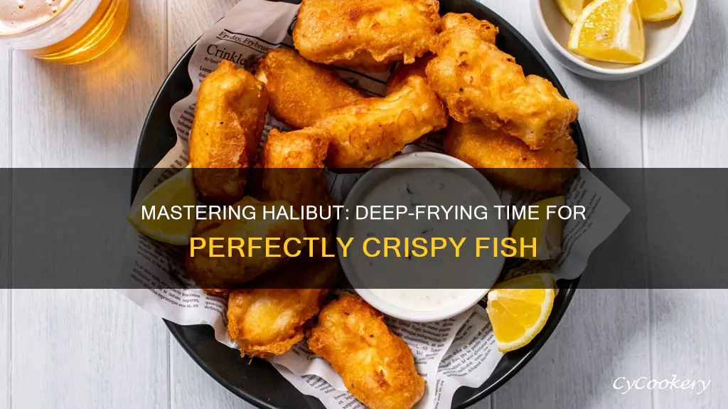 how long to cook halibut in deep fryer