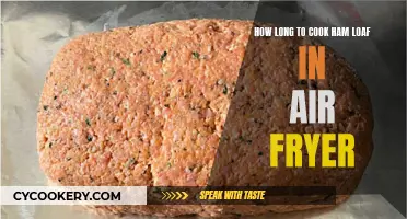 Air Fryer Ham Loaf: The Perfect Timing