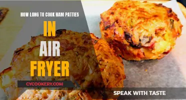 Perfectly Cooked Ham Patties: Air Fryer Time Guide