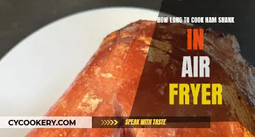 Perfectly Cooked Ham Shank: Air Fryer Time Guide