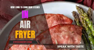 Perfectly Cooked Ham Steaks: Air Fryer Time Guide