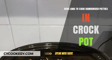 Crock Pot Cooking: Perfectly Cooked Hamburger Patties