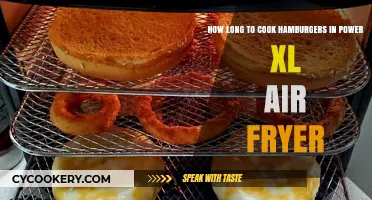 Perfectly Cooked Hamburgers: Power XL Air Fryer Guide