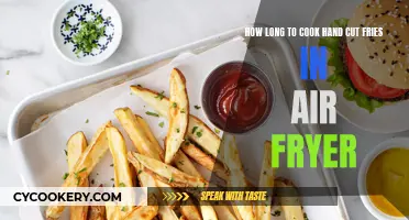 Crispy Hand-Cut Fries: Air Fryer Perfection in 15 Minutes!