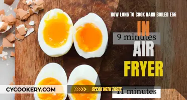 Perfectly Cooked: Air Fryer Hard-Boiled Eggs in 10 Minutes