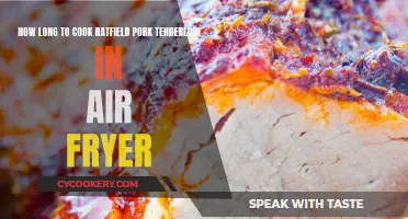 Air Fryer Pork Tenderloin: The Perfect Cooking Time