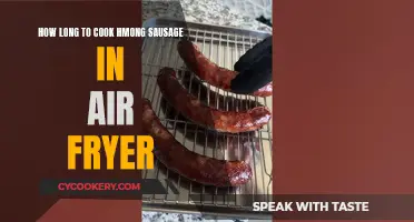 Perfectly Cooked Hmong Sausage: Air Fryer Time and Tips