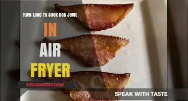 Crispy, Tender Hog Jowl: Air Fryer Cooking Time Guide