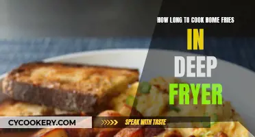 Crispy Home Fries: Perfect Deep-Frying Time for Tasty Treats