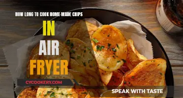 Crispy, Golden Homemade Chips: Air Fryer Cooking Time Guide