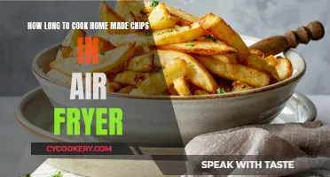 Air-Fried Chips: Perfect Timing for Crispy Homemade Treats