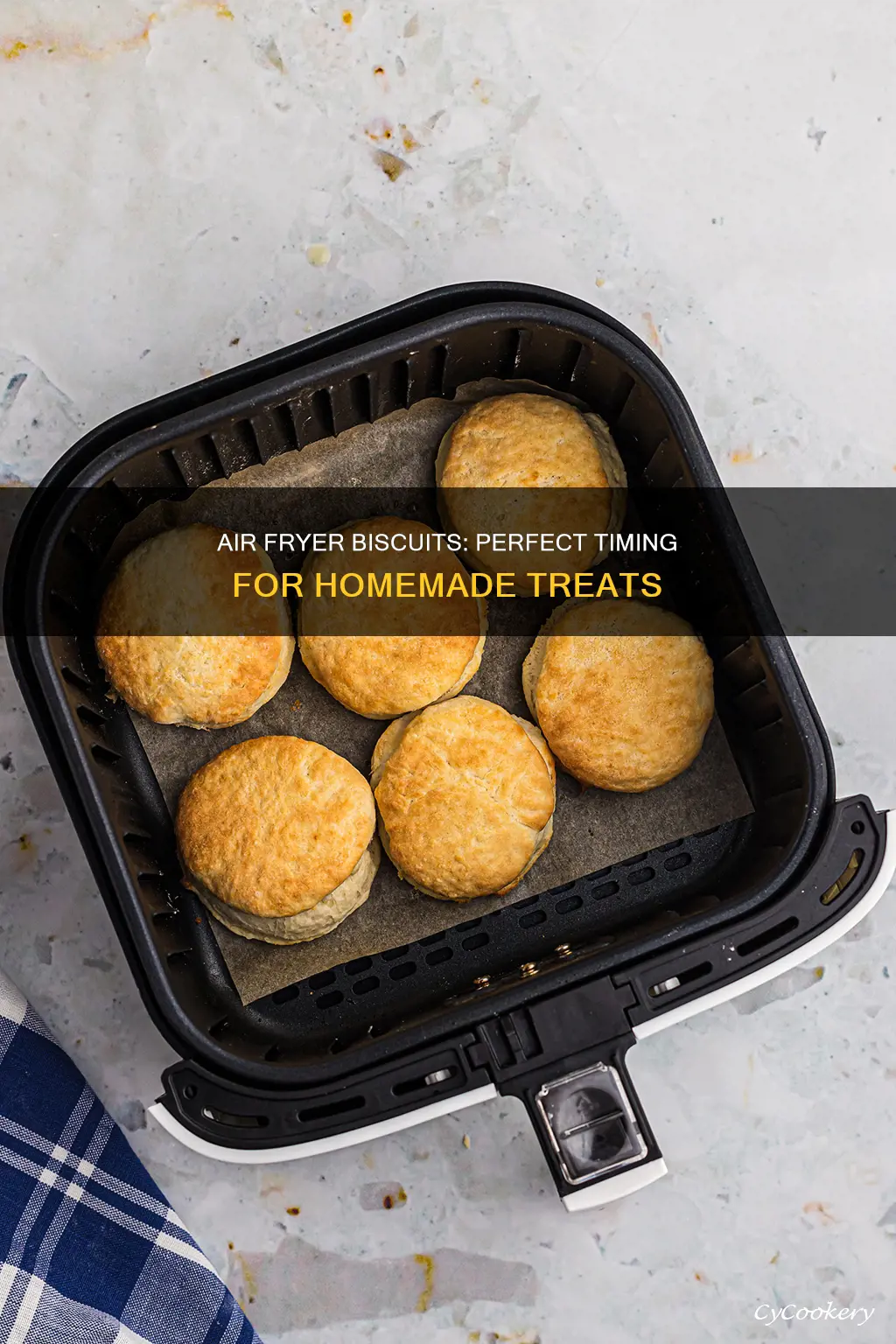 how long to cook homemade biscuits in air fryer