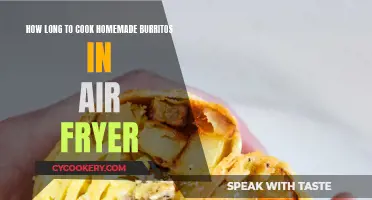Air-Fryer Homemade Burritos: Quick, Easy, and Delicious!