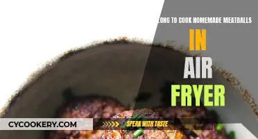 Air Fryer Meatballs: Cooking Time Perfection