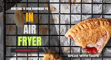 Air-Fried Homemade Pie: Cooking Time and Perfection