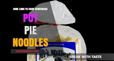 Perfect Pot Pie Noodles: Cooking Time Revealed