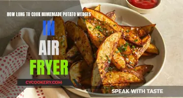 Crispy Potato Wedges: Air Fryer Cooking Time Guide