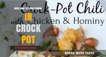 Crock Pot Hominy: Cooking Time and Tips