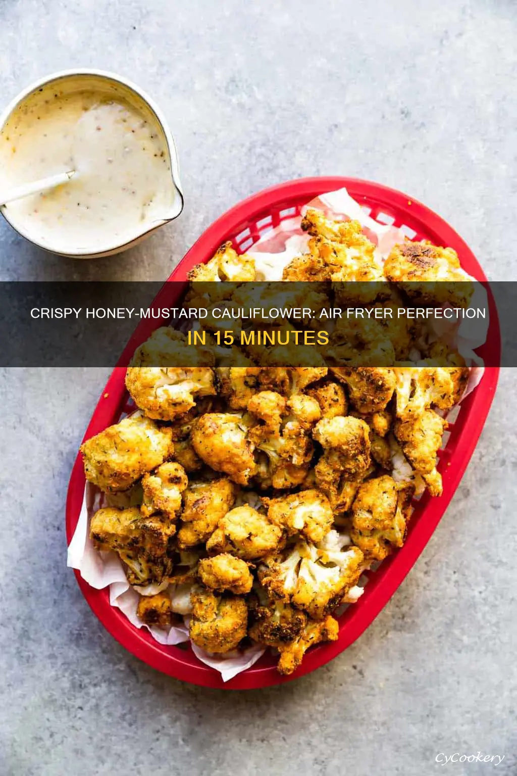 how long to cook honey musturd cauliflower in air fryer