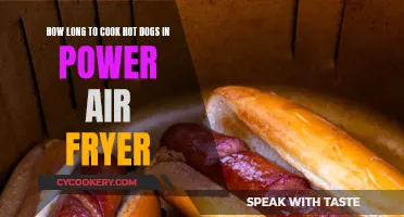 Perfectly Cooked Hot Dogs: The Power Air Fryer Guide