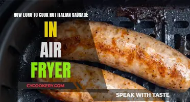 Perfectly Cooked: Air Fryer Italian Sausage Time Guide