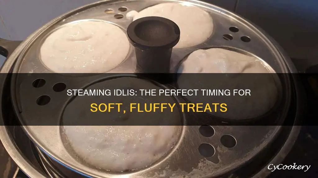 how long to cook idli in steamer