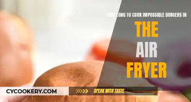 Impossible Burger Perfection: Air Fryer Cooking Time Tips