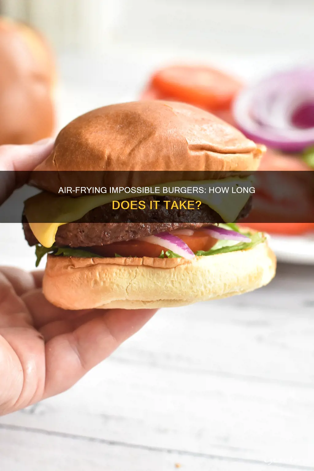 how long to cook impossible burgers in the air fryer