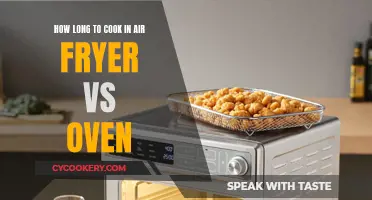 Air Fryer vs Oven: Cooking Time Compared