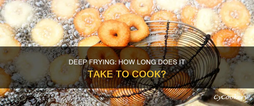 how long to cook in deep fryer