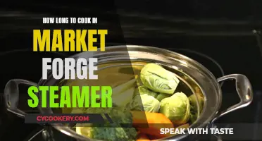 Steaming with Market Forge: How Long Should You Cook?