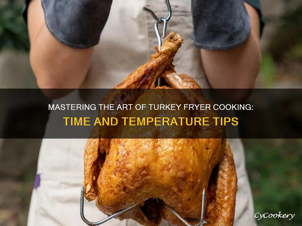 how long to cook in turkey fryer