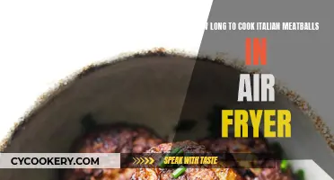 Air-Fryer Italian Meatballs: Quick, Crispy, and Delicious